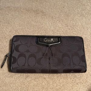 Black Coach Wallet